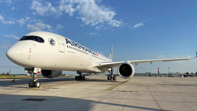 Nouvel A350 d’Air France