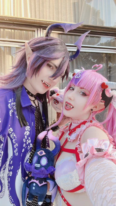 Ironmouse & Bubi cosplays