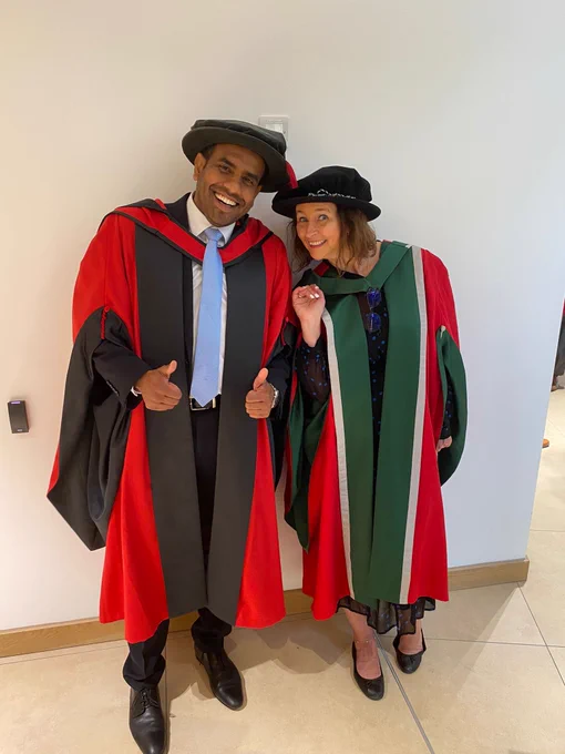 Dr Leshan Uggulla and Dr Lisa Davies