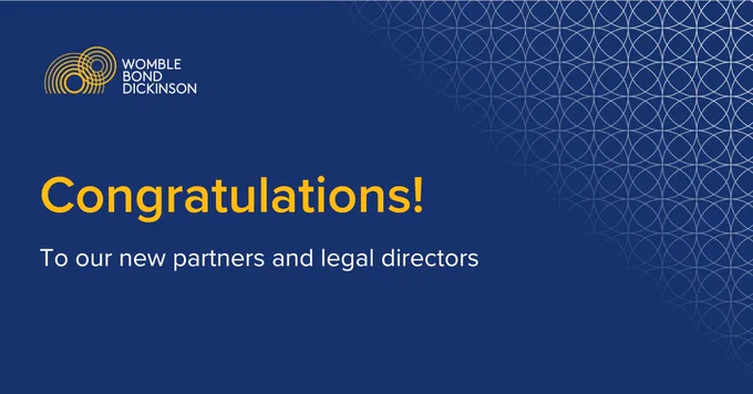 Congratulations to our new partners and legal directors