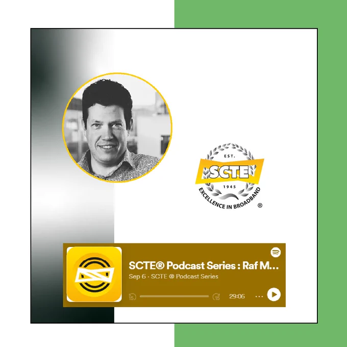  SCTE Podcast interview with Raf Meersman | IQGeo