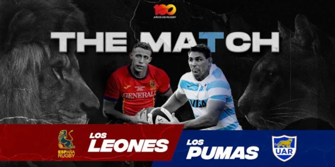 Cartel promocional del partido