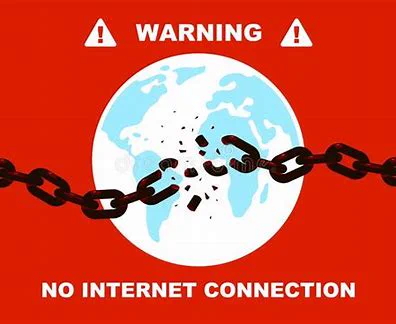 broken internet