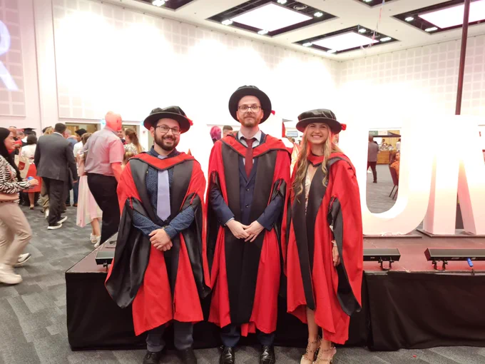 Dr Eduard-Andrei Incze; Dr Laurence Jones and Dr Rebecca Peters