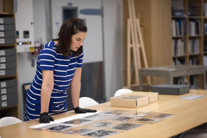 Carla Jean Stokes, 2019 Elaine Ling Fellow. Peter Higdon Research Centre, TMU Image Centre.