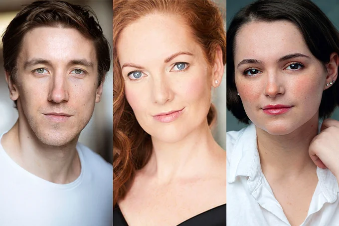 Headshots of Richard Carson, Lauren Jones and Kara Lane