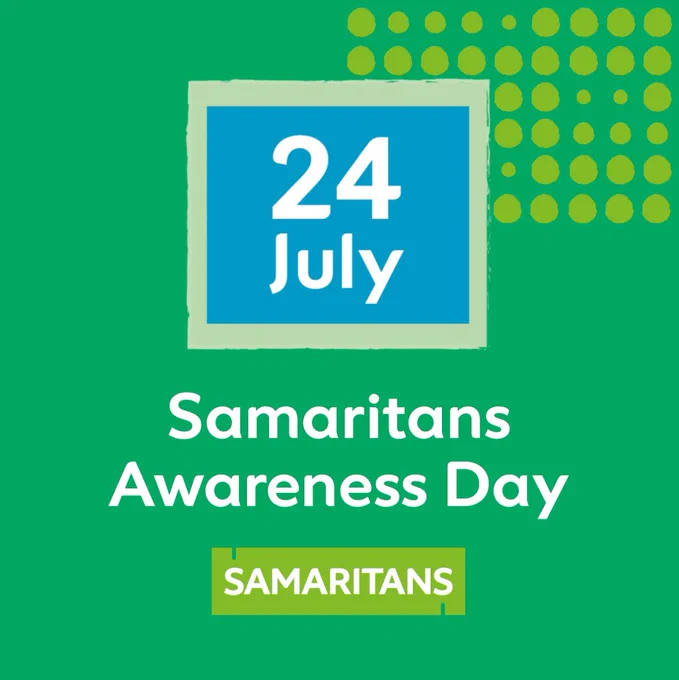 24th July Samaritans Awareness day