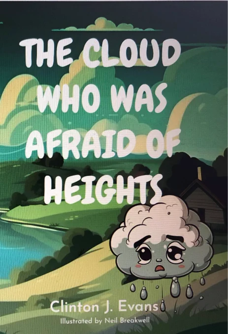 Book Cover - The Cloud Who was Afraid of Heights
