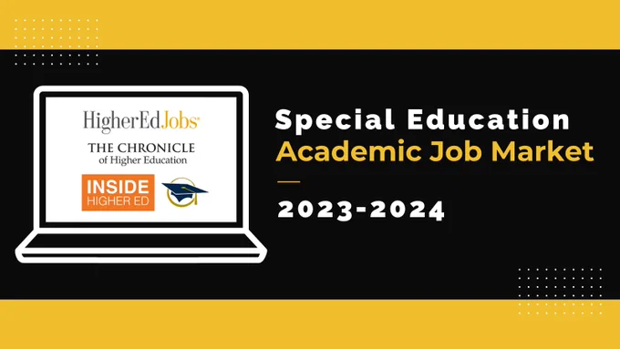 Tracking special education academic job market advertisements for 2023-2024