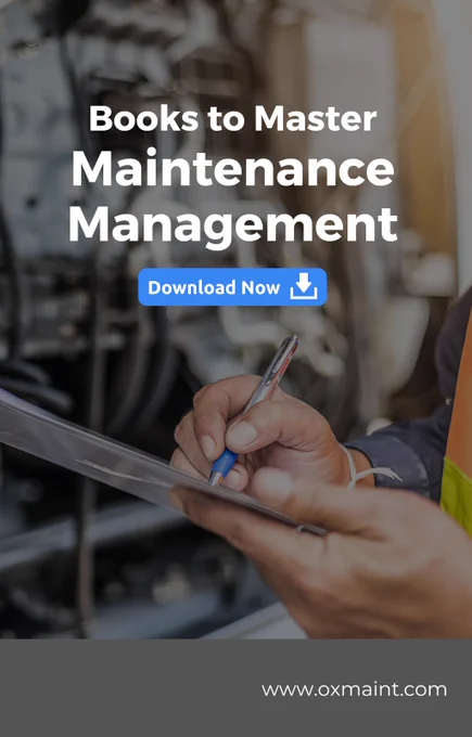 We are introducing a Book 'Master Maintenance Management'! Download now @ https://lnkd.in/dqPw_4Ji Elevate your skills and excel in maintenance leadership with OXmaint- Maintenance Management . Limited-time offer on book to manage assets: Get 100% off with code MAINTAIN23. Don't miss out on this invaluable resource.

#maintenancemanagement #leadership #professionaldevelopment #maintenance #maintenancemanagement #maintenanceservices #maintenancetechnician #maintenancetips