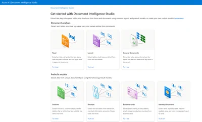 Azure AI Document Intelligence