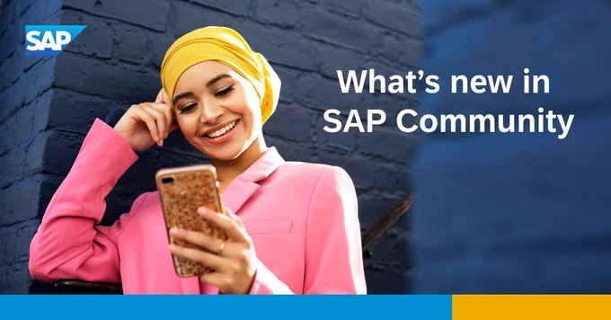 weekly news from SAP Community