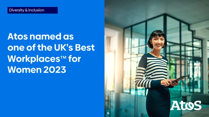 Atos named as one of the UK's Best Workplaces™ for Women 2023