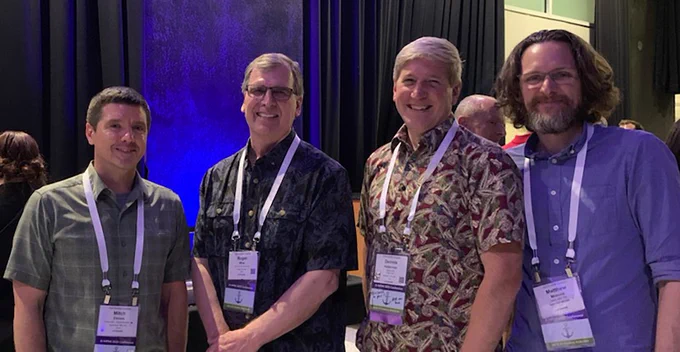 Mitch Elmore, Roger Wise, Dennis Halterman, Matt Moscou