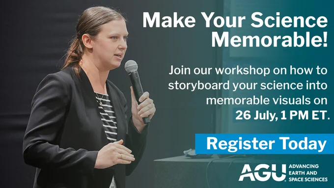Learn how to make your science memorable by attending the Science Storyboarding Workshop on 26 July! 📅

We will provide context, tips and examples on how to storyboard your science into clear and memorable visuals. 
👉CLICK TO REGISTER👉