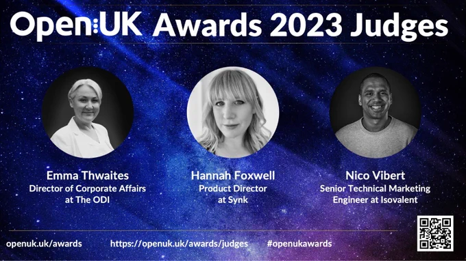 OpenUK 2023 Awards Judges
