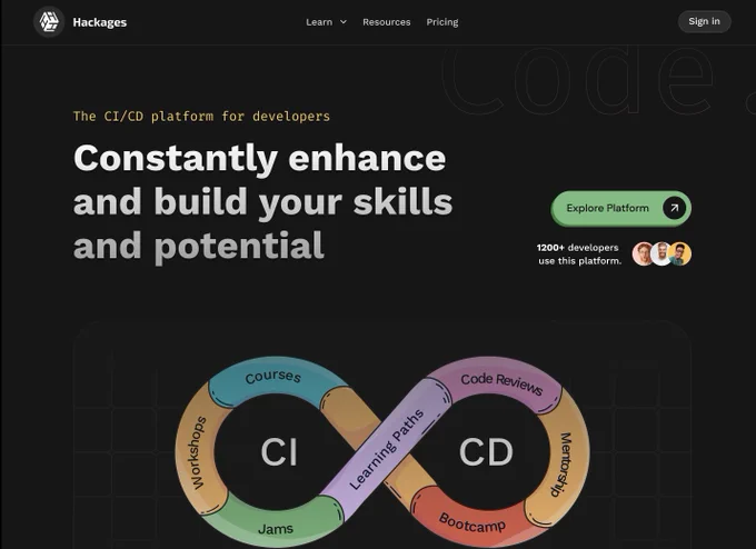 The only CI/CD platform for developers! 