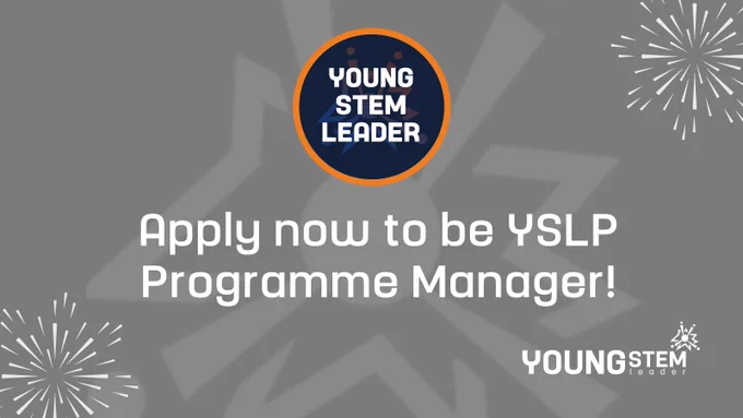 Apply now to be YSLP Programme Manager