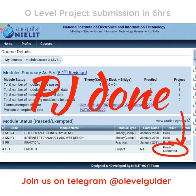 O Level Project Submission for direct and Institute candidate by Guider (MCA) ₹400 with 100% guaranteed. (O level offer for group members)

O Level project kaise submit kare | How to submit O Level Project Online direct & institute | O Level project submission | O Level project guide  | O Level project for direct candidate | O Level project kaise banaye | O Level project for institute candidate  | O Level project | O Level project online submission  | O Level project topics | O Level project file | O Level project submit kaise dekhe | how to submit O Level project online | O Level project fees | O Level project submit | O Level project submission fees | O Level project submission by guider | Nielit O Level project 2023 | Computer science project | O Level Html Project | O Level Python Project