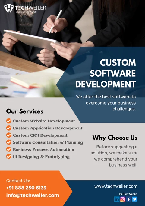 #customsoftware #customsoftwaredevelopment #customsoftwaresolutions #customwebdevelopment #custommobiledevelopment  #customproductengineering #softwaredevelopment #softwaredevelopmentcompany #softwaredevelopmentservices #webdevelopment #mobiledevelopment #softwaretesting #ios #Android #startup #Flutter #Mobileapplication