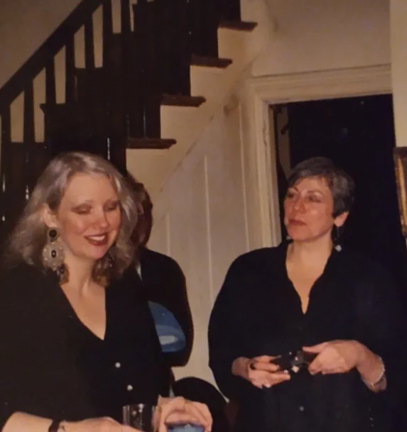 Journalist and writer Victoria Brownworth and her wife of 23 years, the artist and design professor, Maddy Gold.