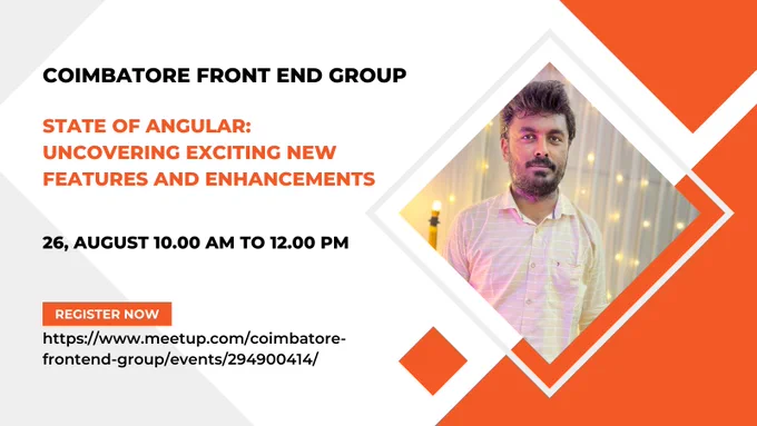 Coimbatore Front End Group - Offline Meet up - Aug 2023