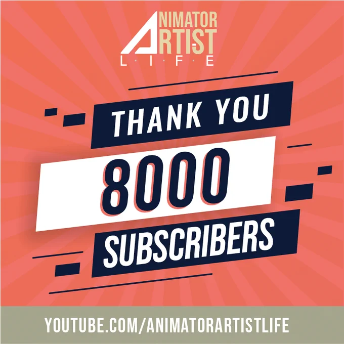 reached 8000 youtube subscribers