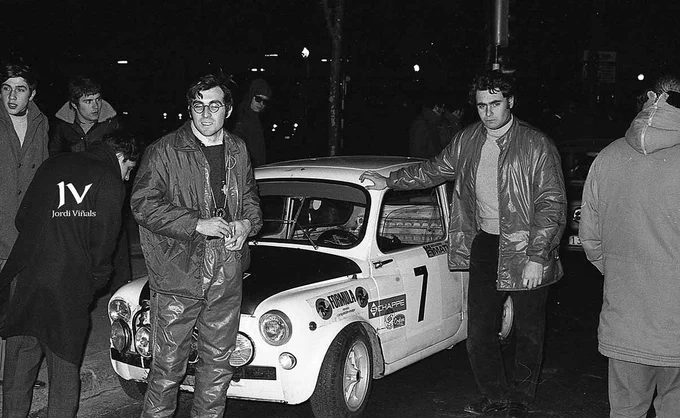 Luis Rosal – “Tico” (Alberto Chóliz) (Seat 600). Rallye Club 600 1970 (JAV Foto)