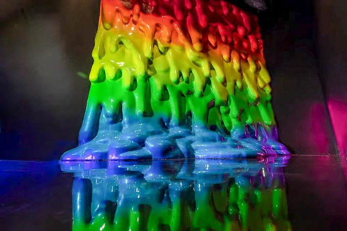"Macrodose" in The Real Unreal's Glowquarium by Dan Lam. Photo by Kate Russell.