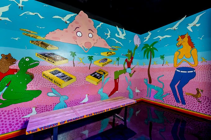 "The Tropic of Prancer" in The Real Unreal's Neon Kingdom by Alexander Revier. Photo by Atlas Media.