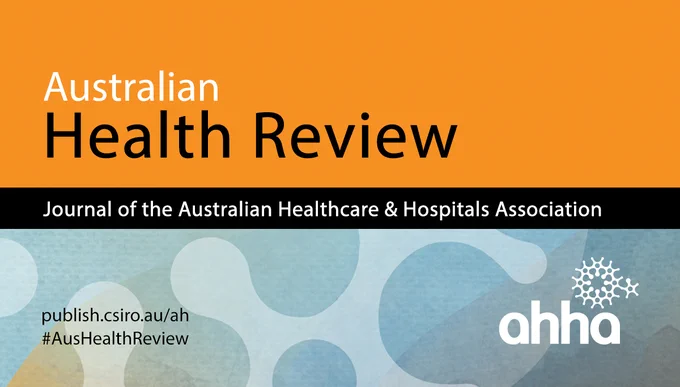 Australian Health Review: Journal of the Australian Healthcare & Hospitals Association.