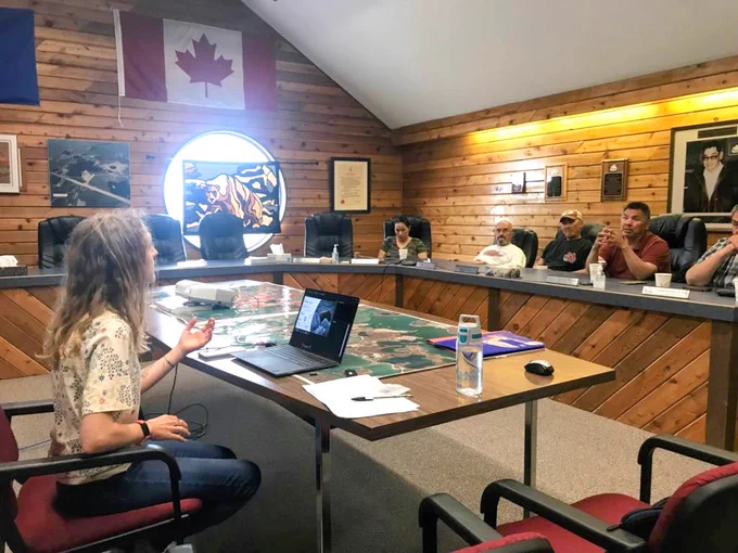 Dr Georgia Hole (me!) presented the shrub dendrochronology work to investigate past occupancy of beavers in the region.