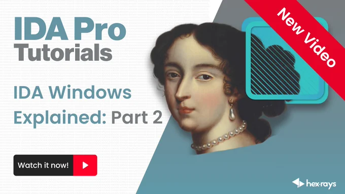IDA Pro Tutorials: IDA Windows Explained - Part 2