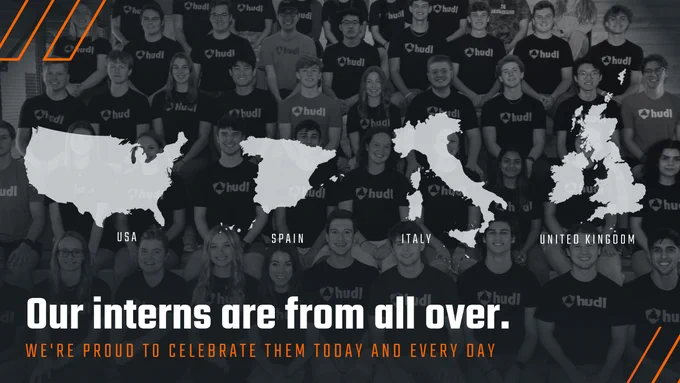 Our interns are from all over.