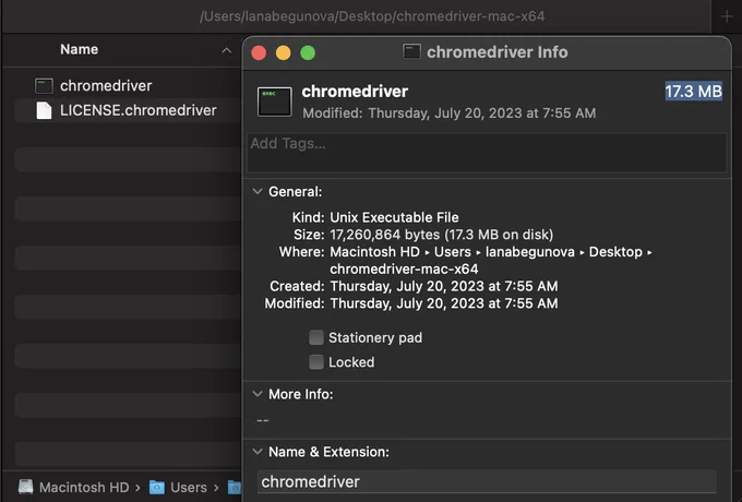 ChromeDriver Stable Version: 115.0.5790.102 (r1148114) -- downloaded from JSON endpoints provided by Chrome for Testing