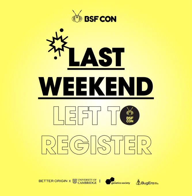 Last weekend to register for BSFCON23!