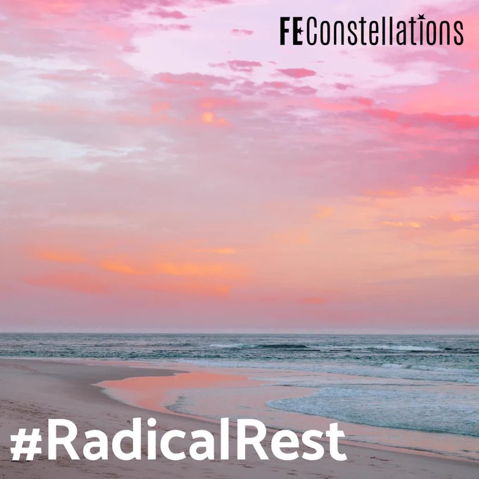 A picturesque pink dawn at the beach, where the horizon is adorned with a delicate blend of pink and orange hues, reflecting over the tranquil waters