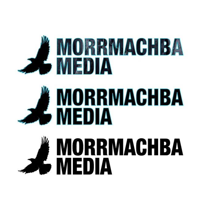three alternate logos. same as second post but changed. second one has jsut black inside and the final one is all black no other colour. all on white background