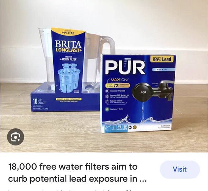 18,000 free water filters aim to curb potential lead exposure in Kent County - mlive.com