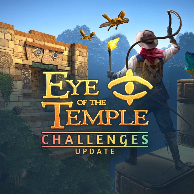 Eye of the Temple Challenges Update cover art
