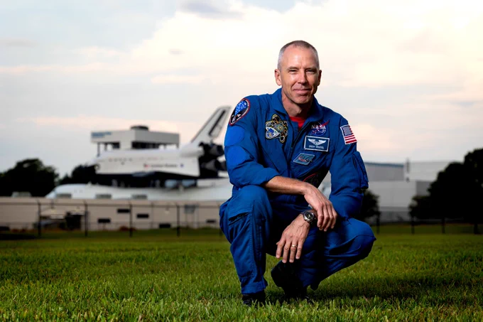 Photo of NASA Astronaut Drew Feustel