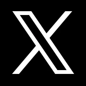 Dark version of the X logo