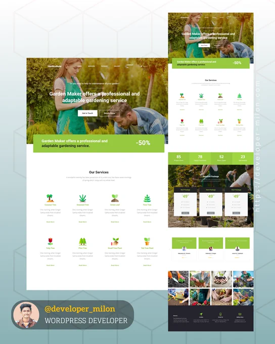 
➥ Website Platform: WordPress
➥ Pages: 8 Page

I created this website last week. The website was created on the WordPress platform. If you need this type of website so I can help you to make this website.


✶ Follow @MilonChowdhuryx
✶ About me: https://developer-milon.com
✶ WhatsApp:  8801749-243826