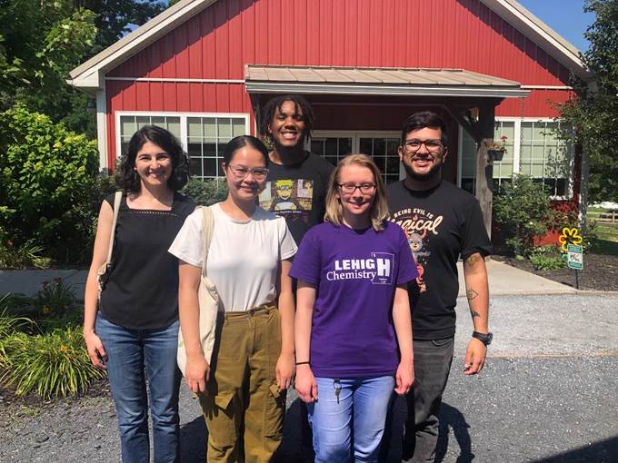 End of summer lab ice cream trip