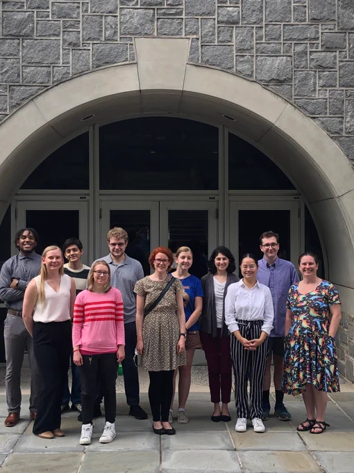 Post-poster session pic