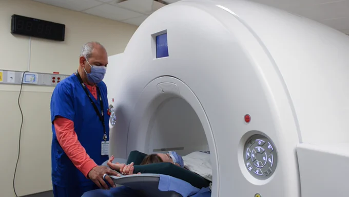 Medical radiation technologist Zeinul Somani