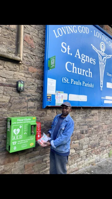 Image of the new bleed kit installed in St Pauls.