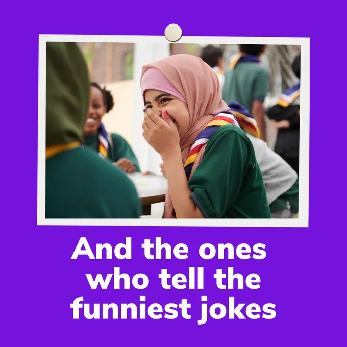 and the ones who tell the funniest jokes 