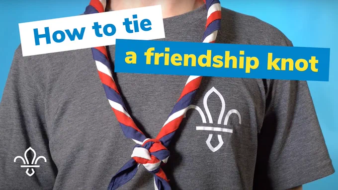 How to tie a friendship knot