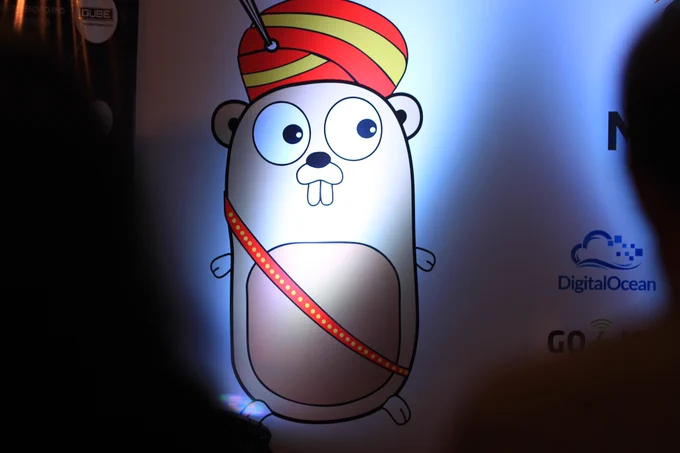 picture of a cartoon gopher on a wall, Photo by Chinmay B on Unsplash, thank you Chinmay